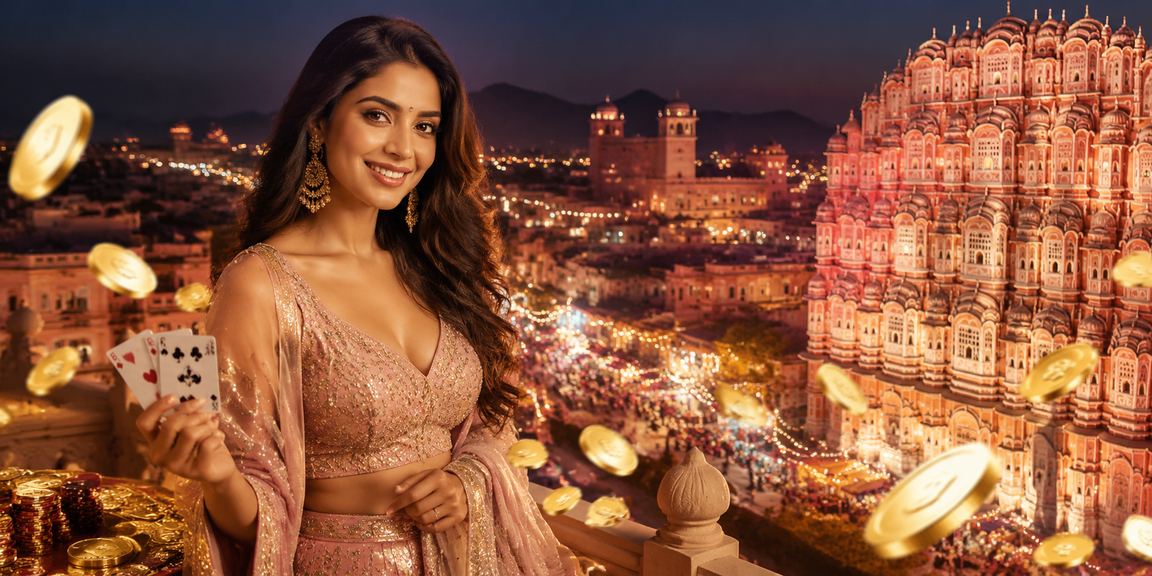 Evening view of Jaipur Hawa Mahal, evoking cultural vibrancy and leisure